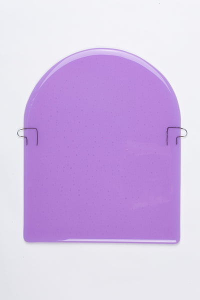 Solveig Lønseth - "Døgn", 110-290, 2025, fusjonert glass, 30 x 24 cm.
